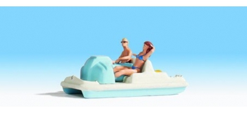 NOCH 16810 Pedalo avec figurines